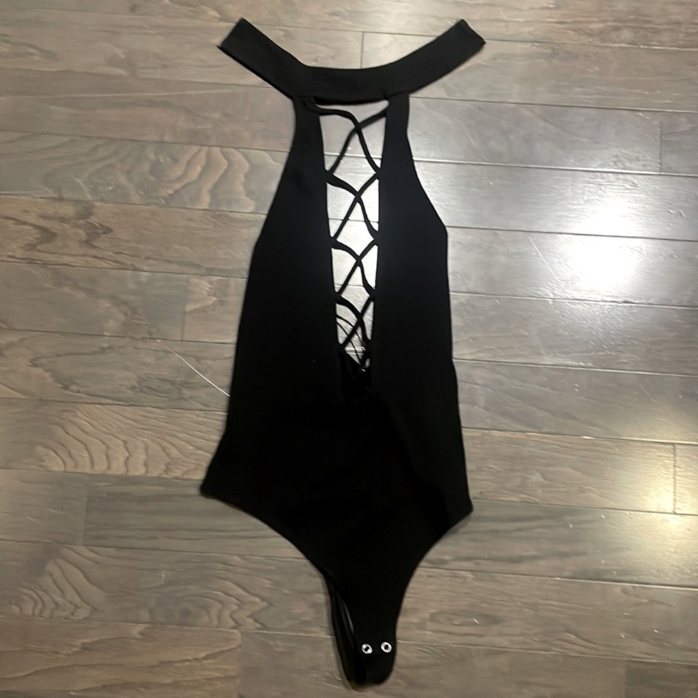Express black bodysuit. Size small.